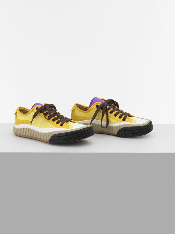 Chloé Zapatillas Mujer Clint Amarillo Nylon,Calfskin NTHX19823